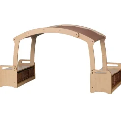 Millhouse™ Low Level Den Cave Set with Baskets - Taupe Roof