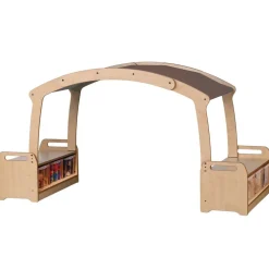 Millhouse™ Low Level Den Cave Set with Clear Tubs - Taupe Roof