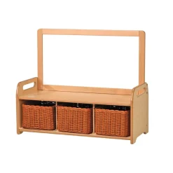 Millhouse™ Low Magnetic Storage Unit with 3 Baskets
