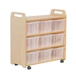 Millhouse™ Mobile Shelf with Mirror Back