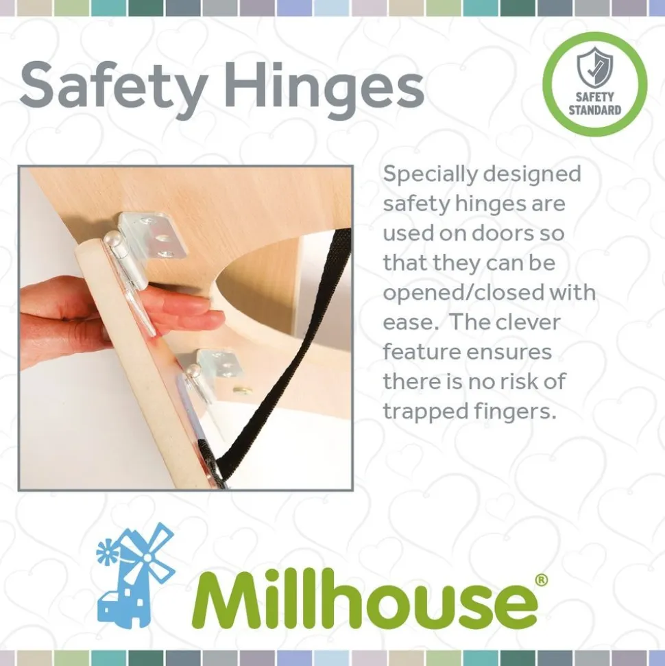 Millhouse™ Natural Kitchen with Fridge - Preschool - Set of 4