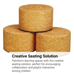 Millhouse™ Round Hay Bale Seat - Set of 3