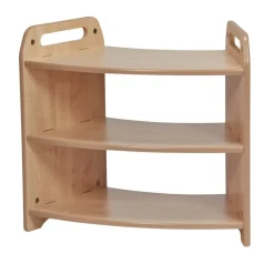 Millhouse™ Tall 45º Open Curved Shelving Unit