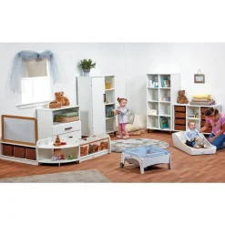 Millhouse™ 4x2 Cube Shelf With Back - White