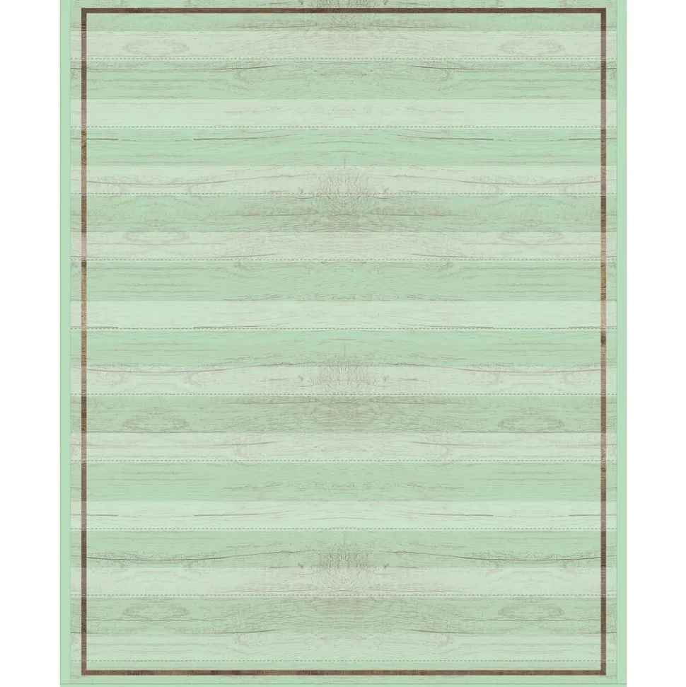 Mint Painted Wood Pocket Chart
