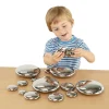 Mirrored Stacking Pebbles Silver - 20 pack