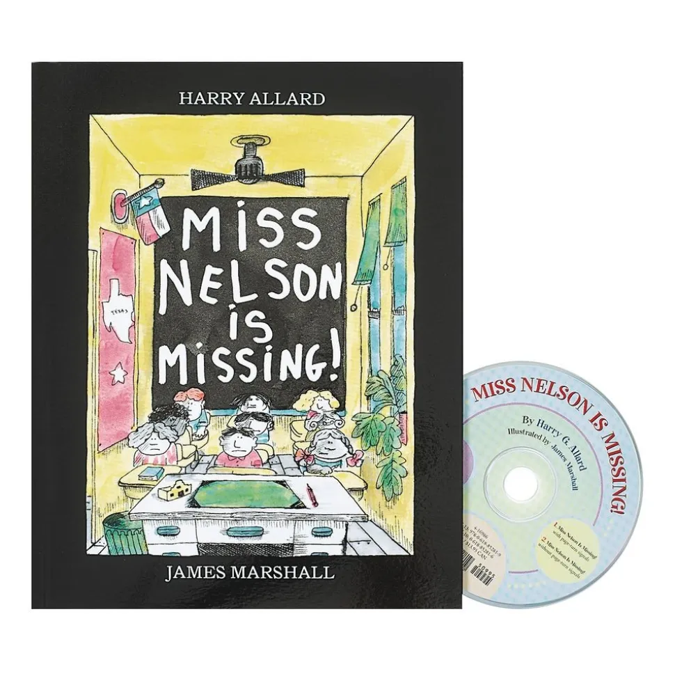 Miss Nelson is Missing Book & CD