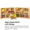 Mobile Fold-N-Lock Storage - Super-Sized