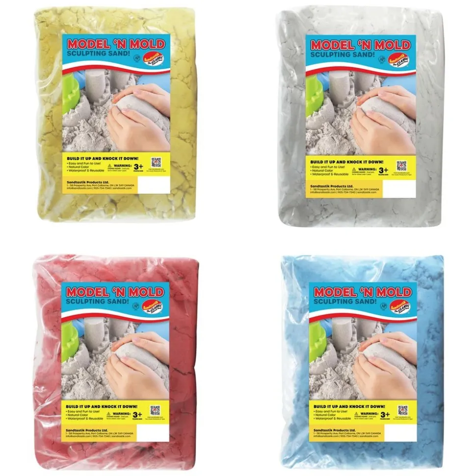 Model 'N Mold Sculpting Sand - Kit of 4