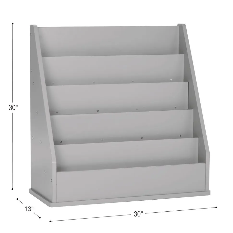 Modern Mist Book Display - Light Gray