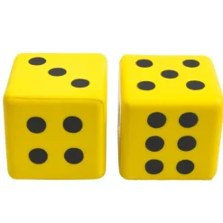 Molded Jumbo Dot Dice 3