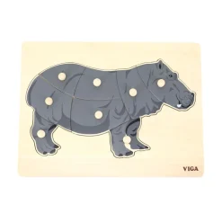 Montessori Puzzle Animals Kit - Set of 12