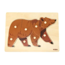Montessori Puzzle Animals Kit - Set of 12