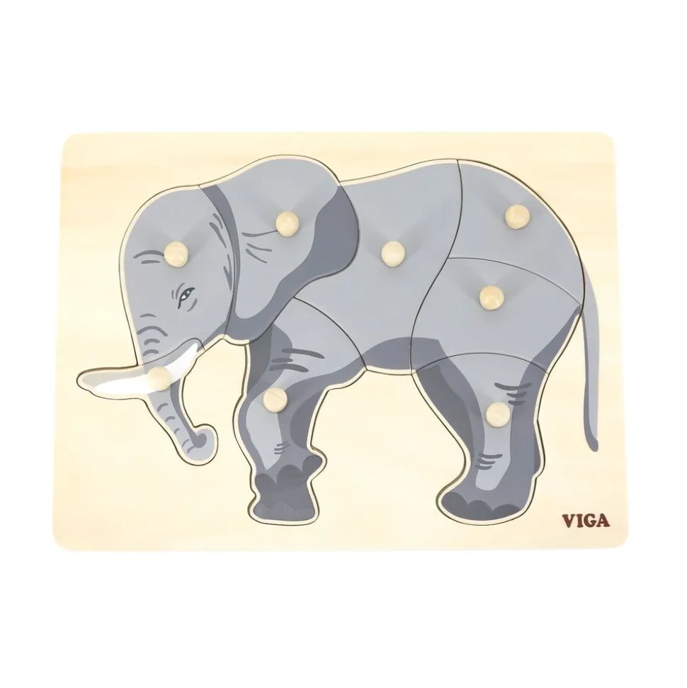 Montessori Puzzle Animals Kit - Set of 12