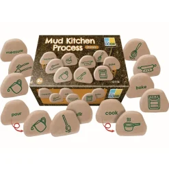 Mud Kitchen Process Stones Set of 10