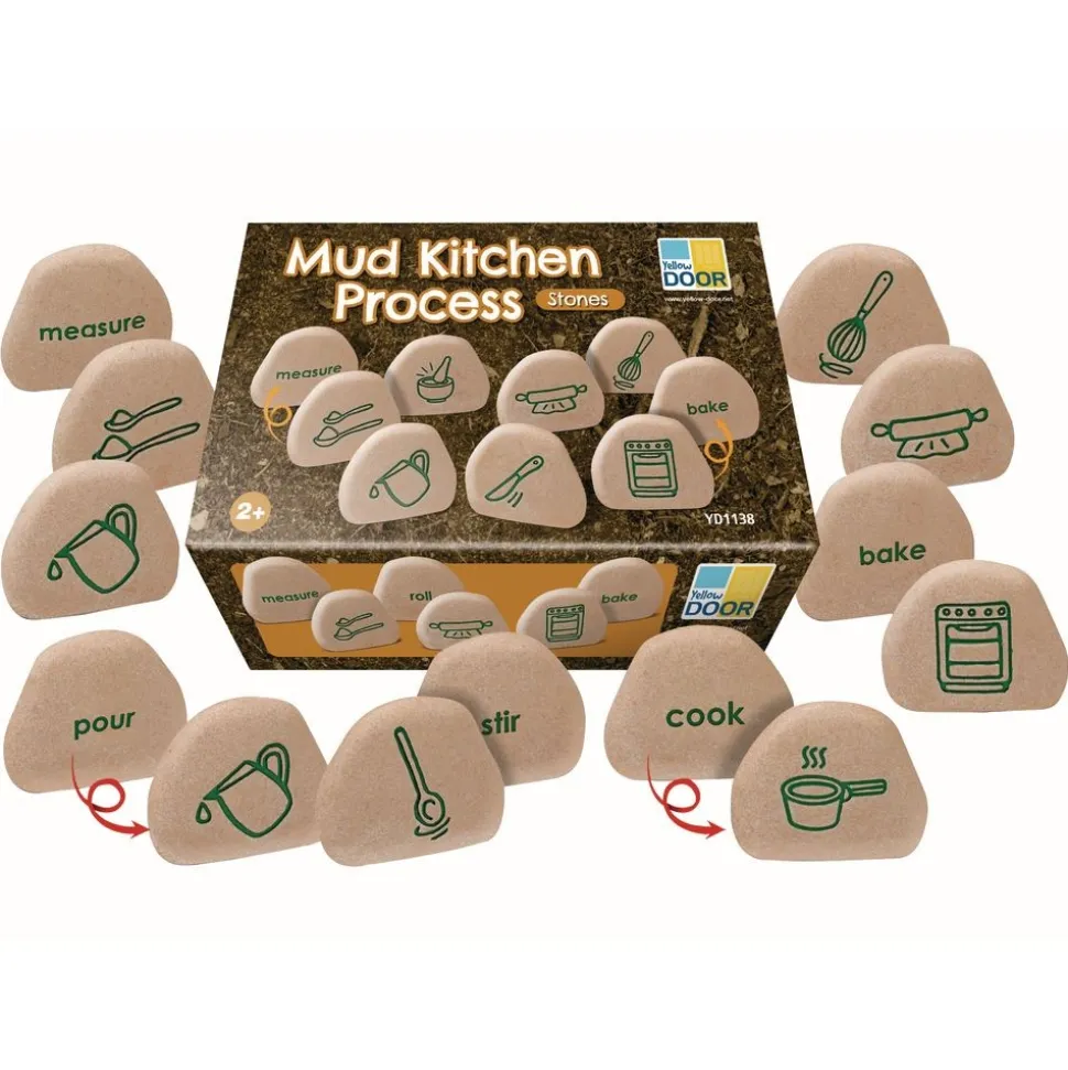Mud Kitchen Process Stones Set of 10