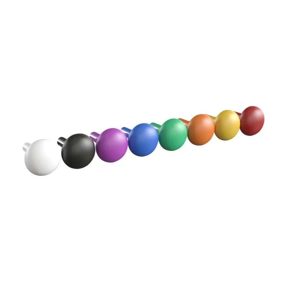 Multicolor STEAM Wall Peg Set: 64 Pieces