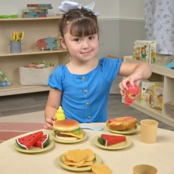 Multicultural American BBQ Food Play Set - 36 Pieces