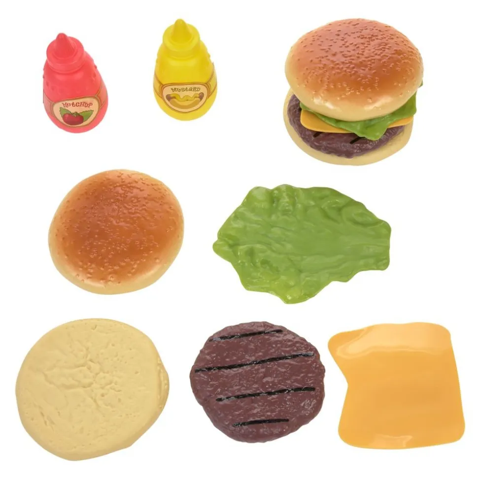 Multicultural American BBQ Food Play Set - 36 Pieces
