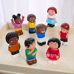 Multicultural Feelings Figures - Set of 8