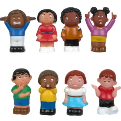 Multicultural Feelings Figures - Set of 8