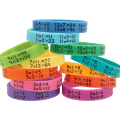 Multiplication Facts Bracelets - 24 bracelets