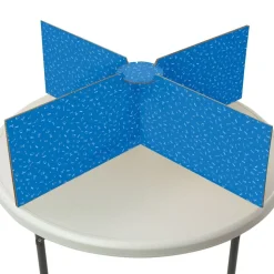 Multi-Station Privacy Shield - Blue - Matte - 1 station