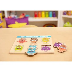My Emotions Family Peg Puzzle