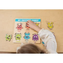 My Emotions Family Peg Puzzle
