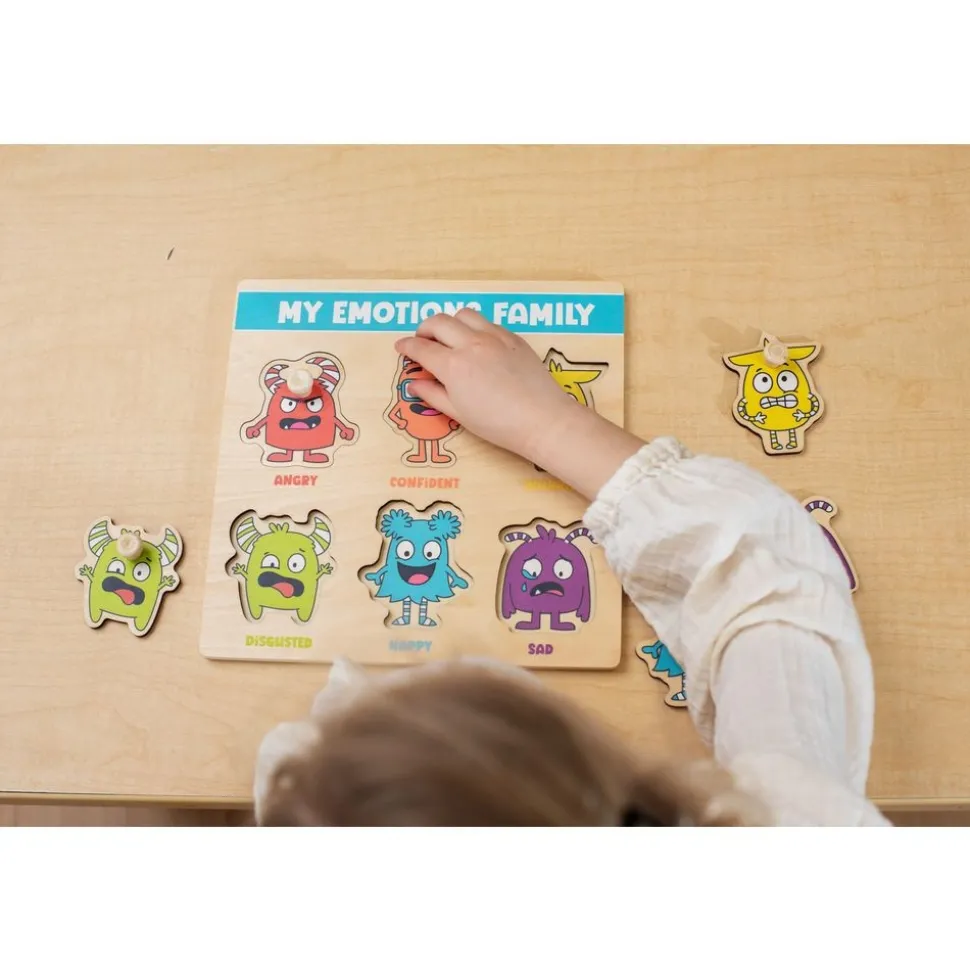 My Emotions Family Peg Puzzle