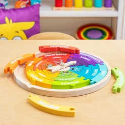 My Emotions Wheel Puzzle