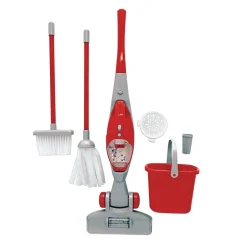 My First Cleaning Play Set with Lights & Sounds Vacuum, Broom, Mop and Pail