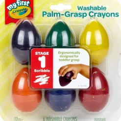 My First Crayola® Washable Egg Crayons - 6 Count