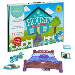 My Little Felt House 3D Interactive Story - 37 pieces