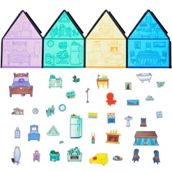 My Little Felt House 3D Interactive Story - 37 pieces