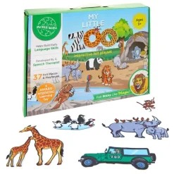 My Little Felt Zoo 3D Interactive Story - 37 pieces
