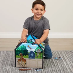 My Little Felt Zoo 3D Interactive Story - 37 pieces