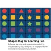MyPerfectClassroom® Learning Shapes Seating Rug - 7'6" x 12' Rectangle