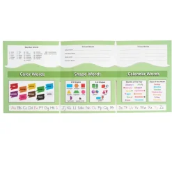 My Writing Folder Tri-Fold, 3-Pocket Student Folders - Set of 12