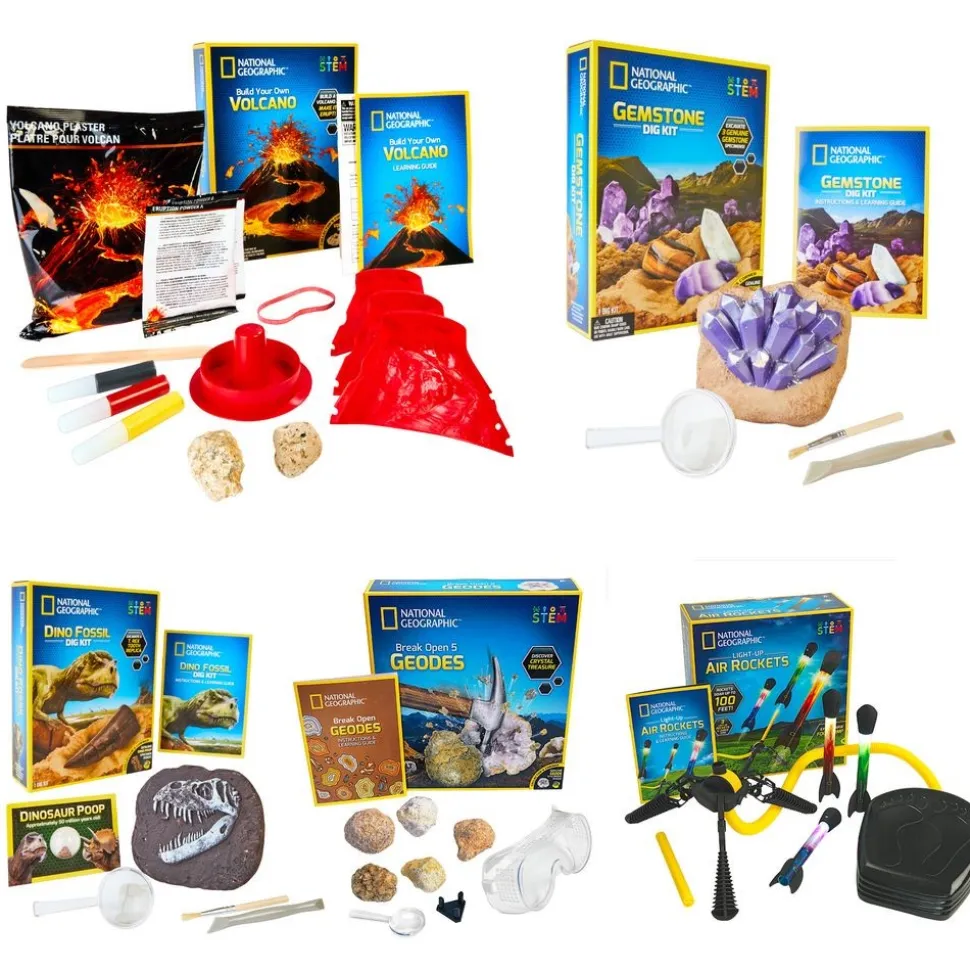 National Geographic Educational Kits - Set of 5