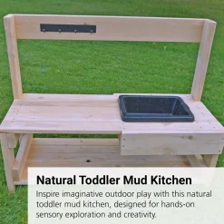 Natural Toddler Mud Kitchen