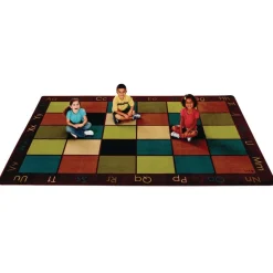Nature's Colors Seating 6' x 9' Rectangle Premium Carpet