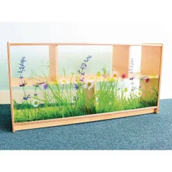 Nature View Acrylic Back Cabinet - 24