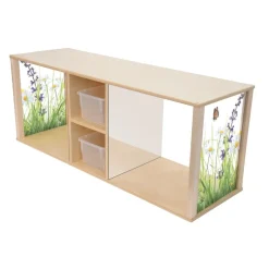 Nature View Crawl Through Cabinet