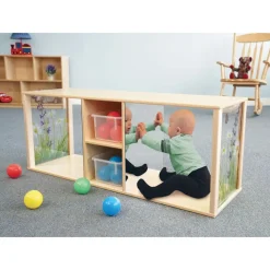 Nature View Crawl Through Cabinet
