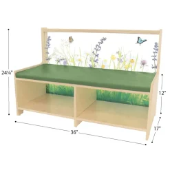 Nature View Sofa with Cushion