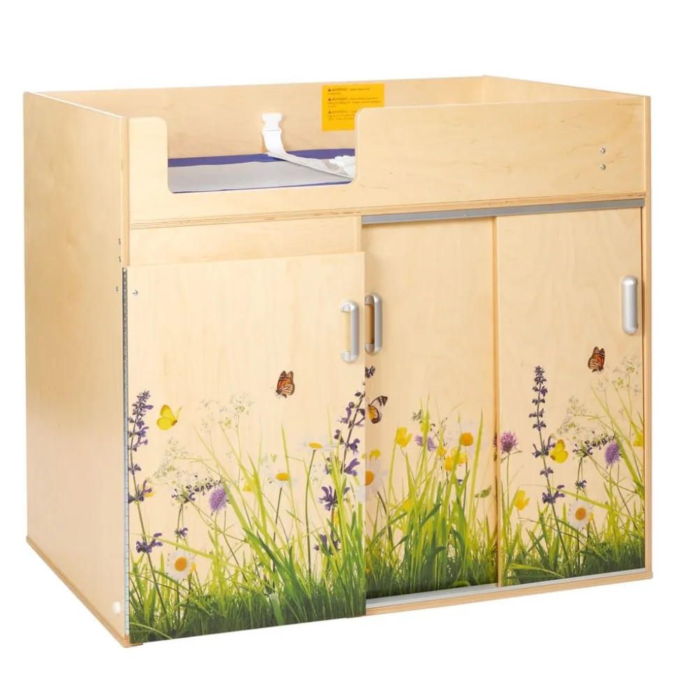 Nature View Step Up Toddler Changing Table