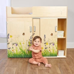 Nature View Step Up Toddler Changing Table