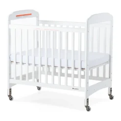 Next Gen Serenity® Fixed-Side Wooden Crib - White