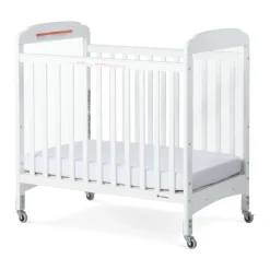 Next Gen Serenity® Fixed-Side Wooden Crib - White